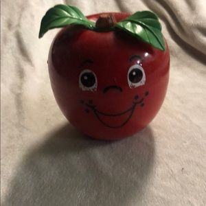 1972 VINTAGE Fisher Price Happy Apple NOV
